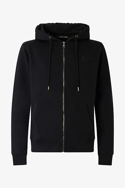 Black Hoodie with Zip