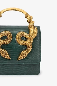 Green Bag With Snakes