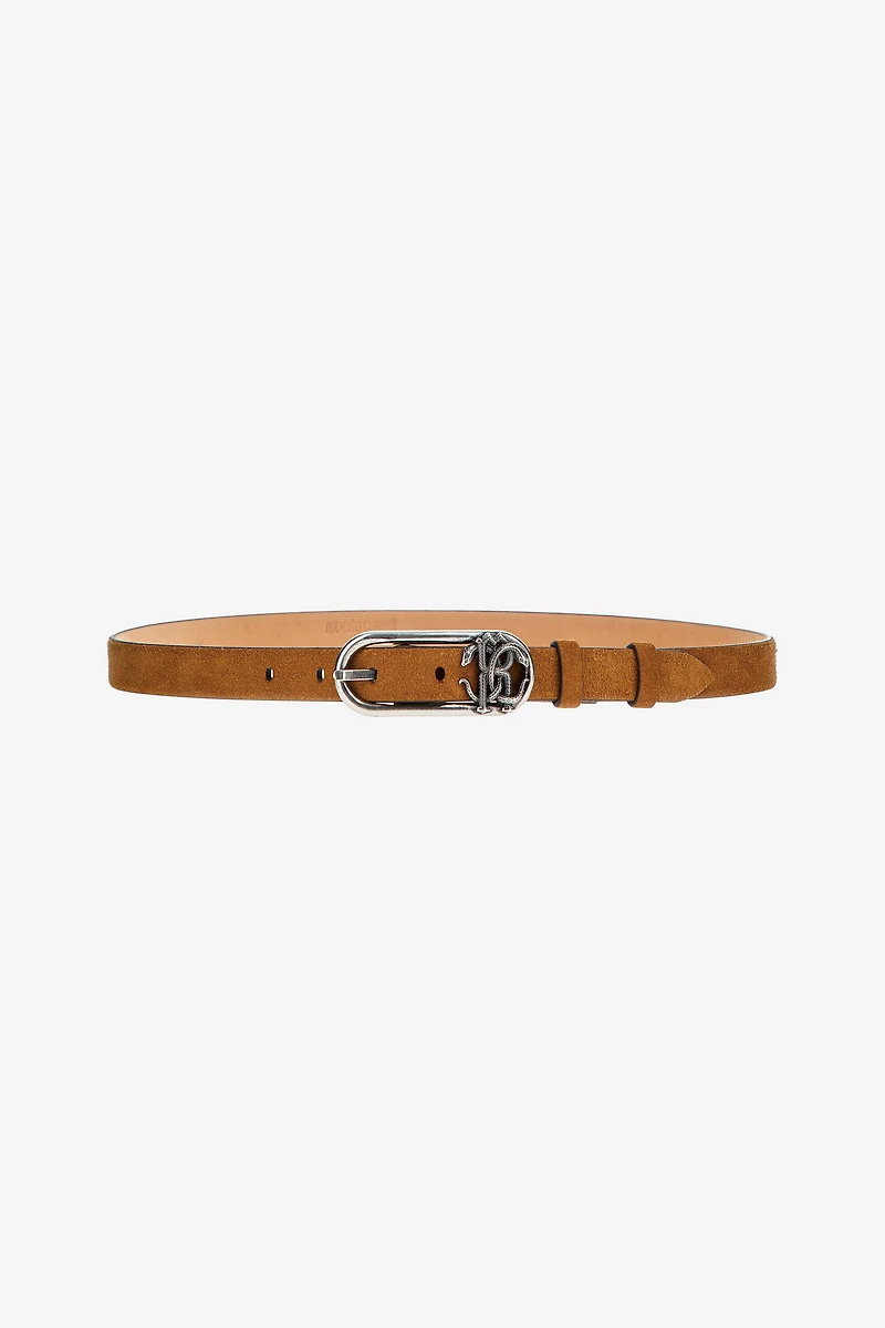Belt with RC monogram