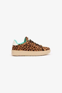 Sneakers With Jaguar Skin Print