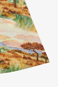 Dress With Safari Print