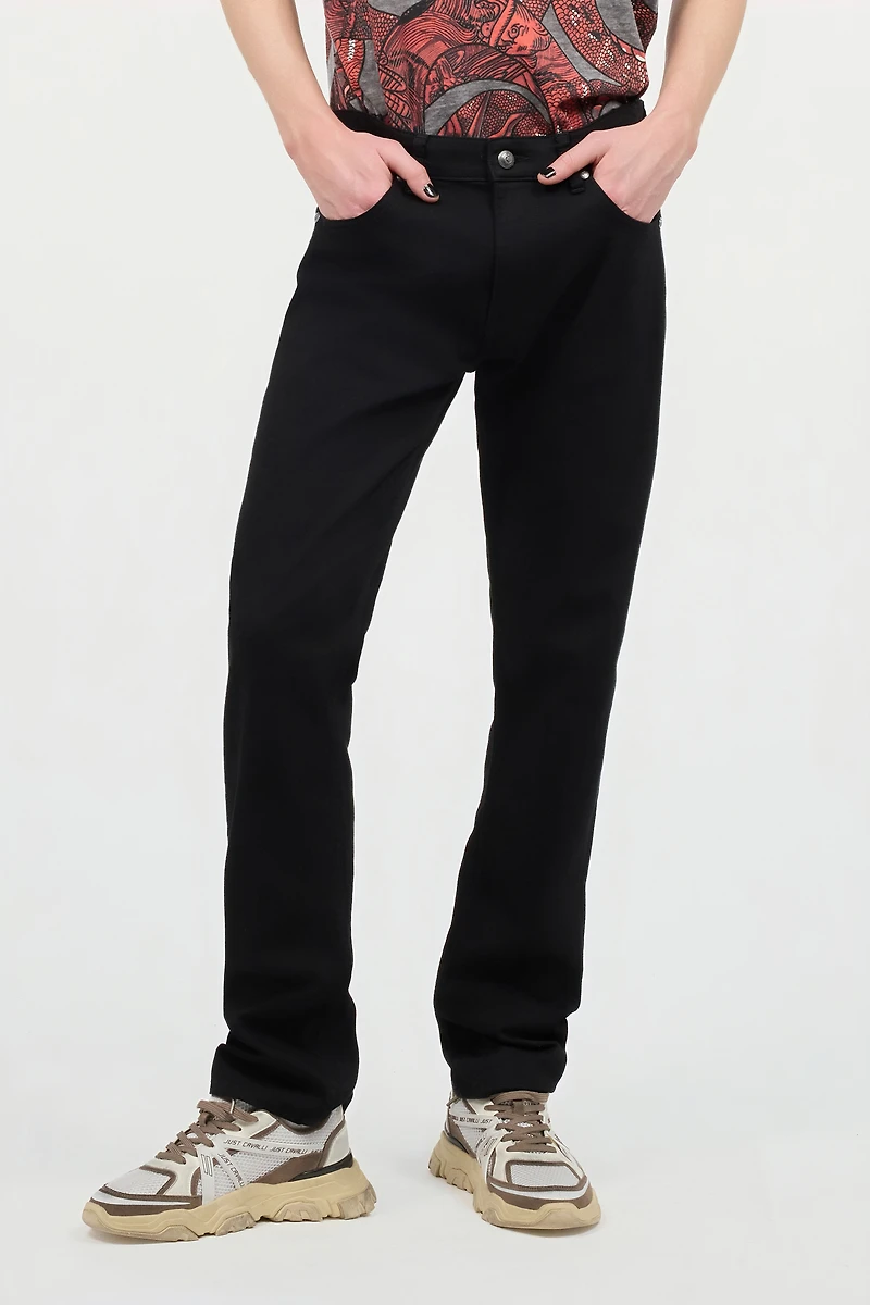 Pants With Logo Details