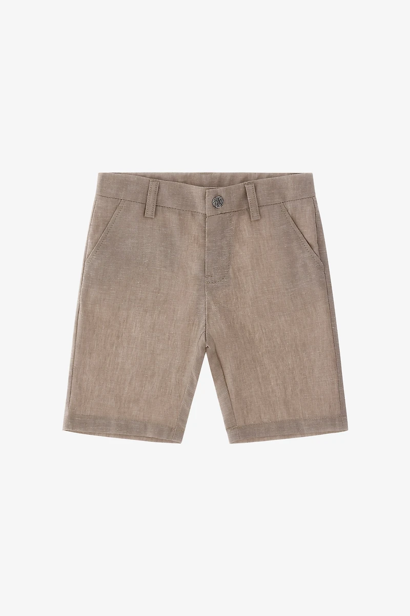 RC Monogram denim shorts