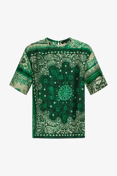 Bandana Print T-shirt