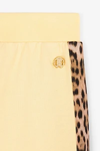 Leopard And Filigree-Print Sweatpants