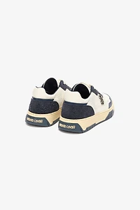 Sneakers With Inserts And Mirror Snake Monogram