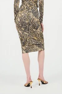 Skirt With Python Print