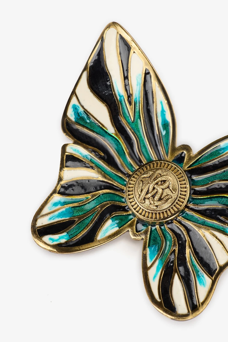 Ray Of Sea Print Butterfly Hair Clip