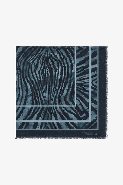 Roberto Cavalli shawl with Freedom print