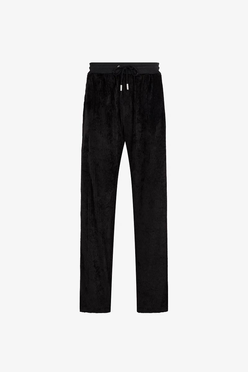 Mirror Snake-Patch Track Pants