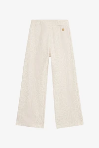 Wide cotton trousers