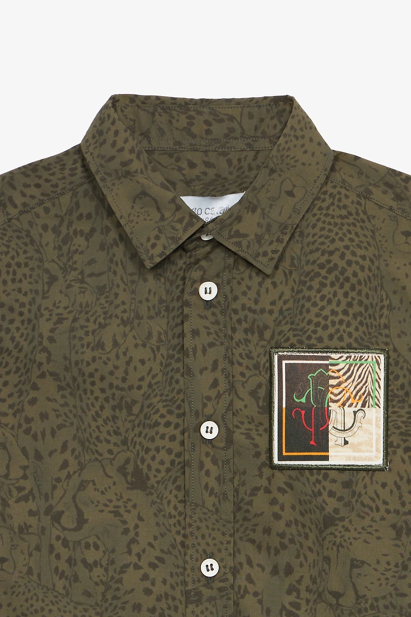 Cheetah-Print Shirt