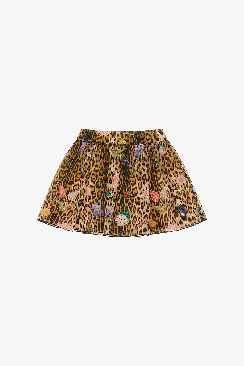 Leopard Print Skirt