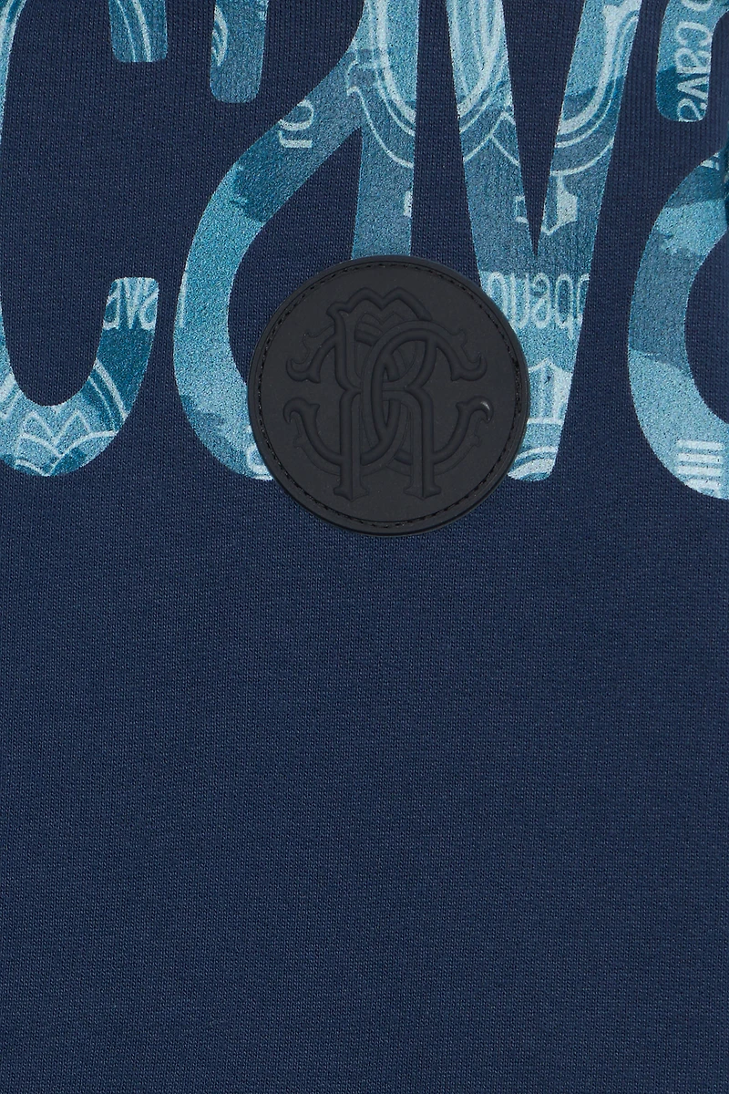 Sweatshirt With Contrasting Lettering