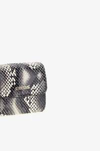 Logo Small wallet in printed leather