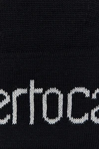 Wool Blend Gloves with Logo