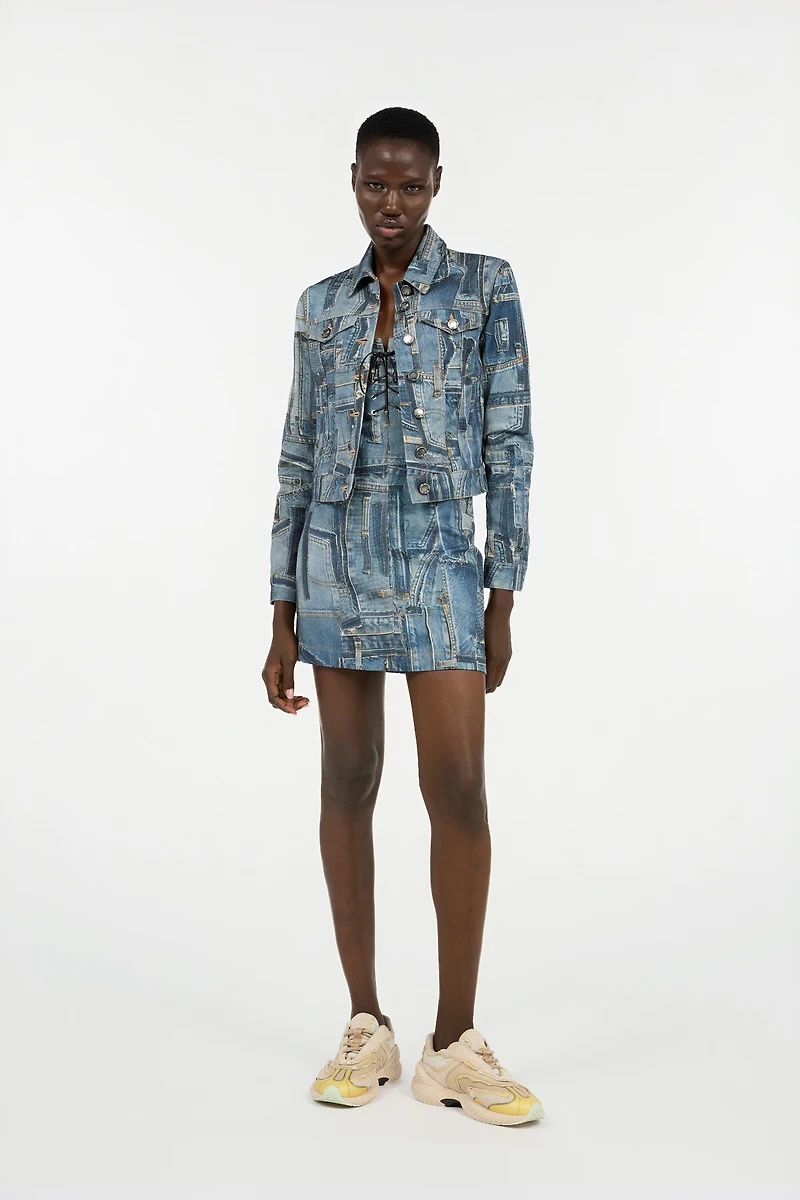 Patchwork Capsule Collection Denim Jacket