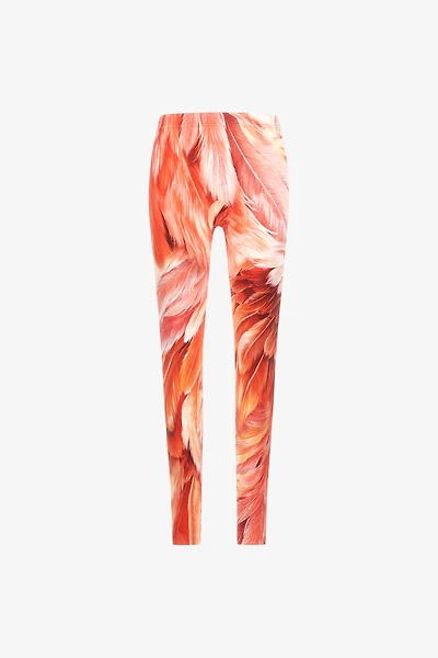 Plumage print Leggings