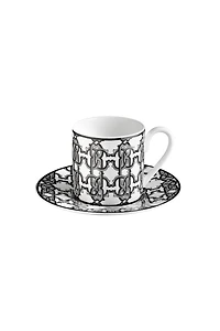 Monogram Black2 Coffe Cups In Gift Box