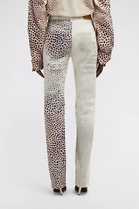 Shark Print Jeans