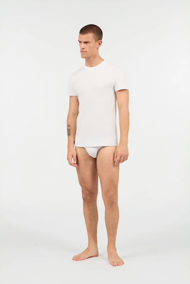 White Underwear T-Shirt Two-Pack