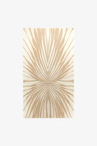 Towel with Ray Of Gold Print