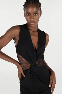 Lace Mini Dress
