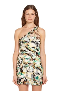 Macro Tiger Twiga tulle dress