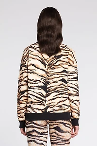 Freedom-Print Cotton Sweatshirt
