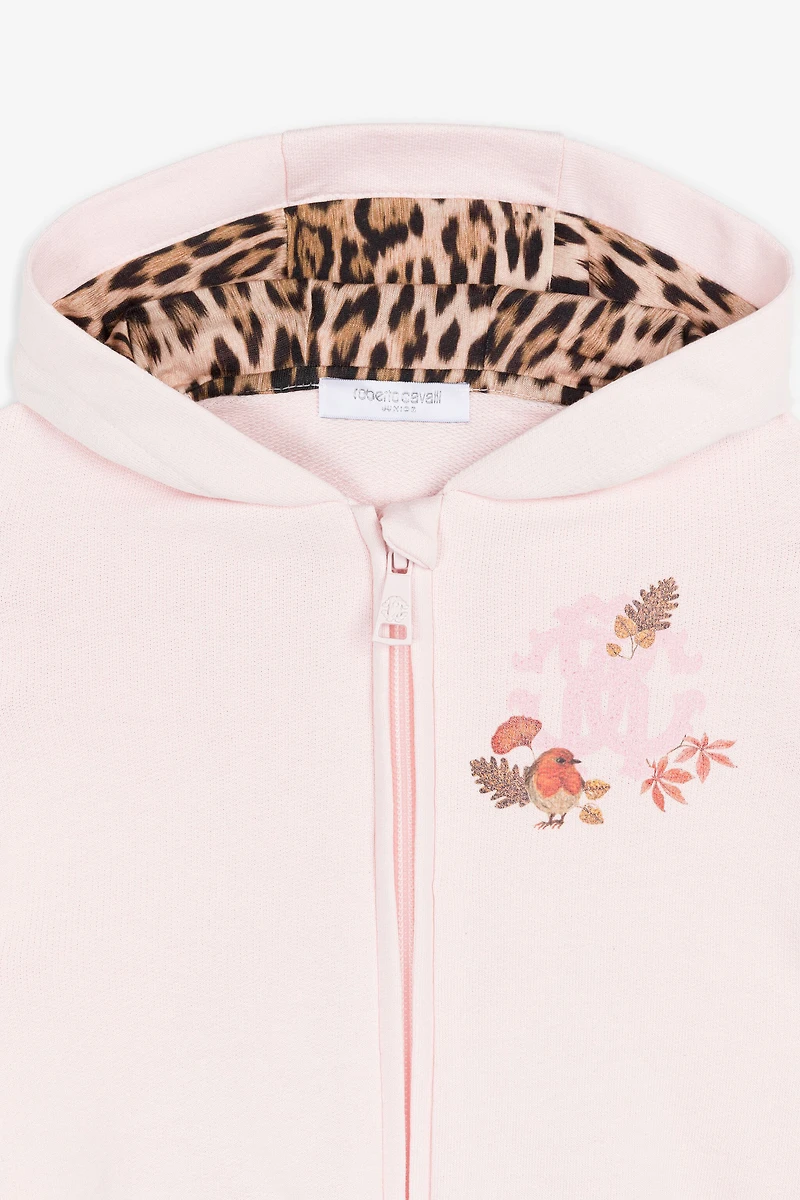 RC Monogram Cotton Hoodie