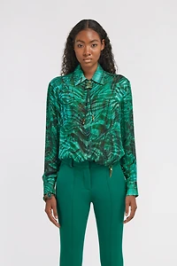 Malachite print Blouse