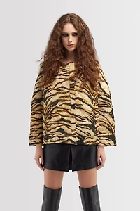 Jacket with Tiger print