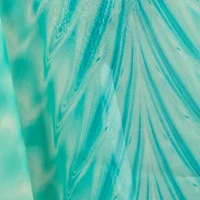 Long Caftan With Optical Glass Print