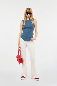 Tank Top With JC Monogram