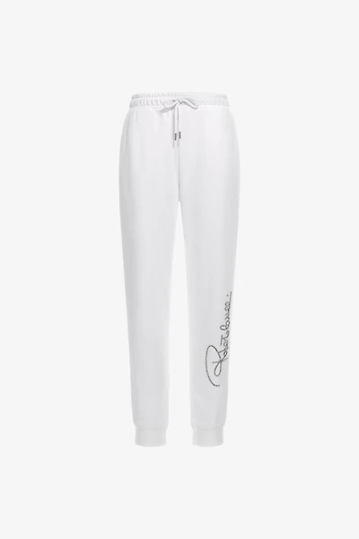 Sporty pants with signature