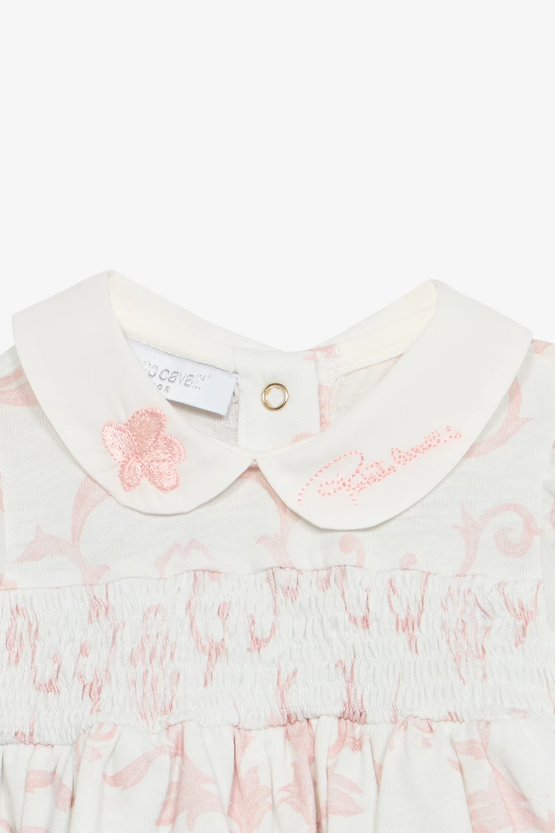 Printed Bodysuit And Headband Set