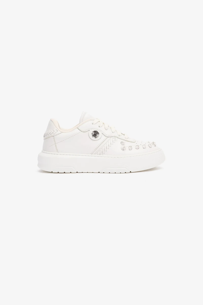 Sneakers With Embossed Inserts