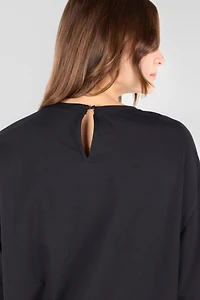 T-Shirt With Mirror Snake Monogram And Jungle Print