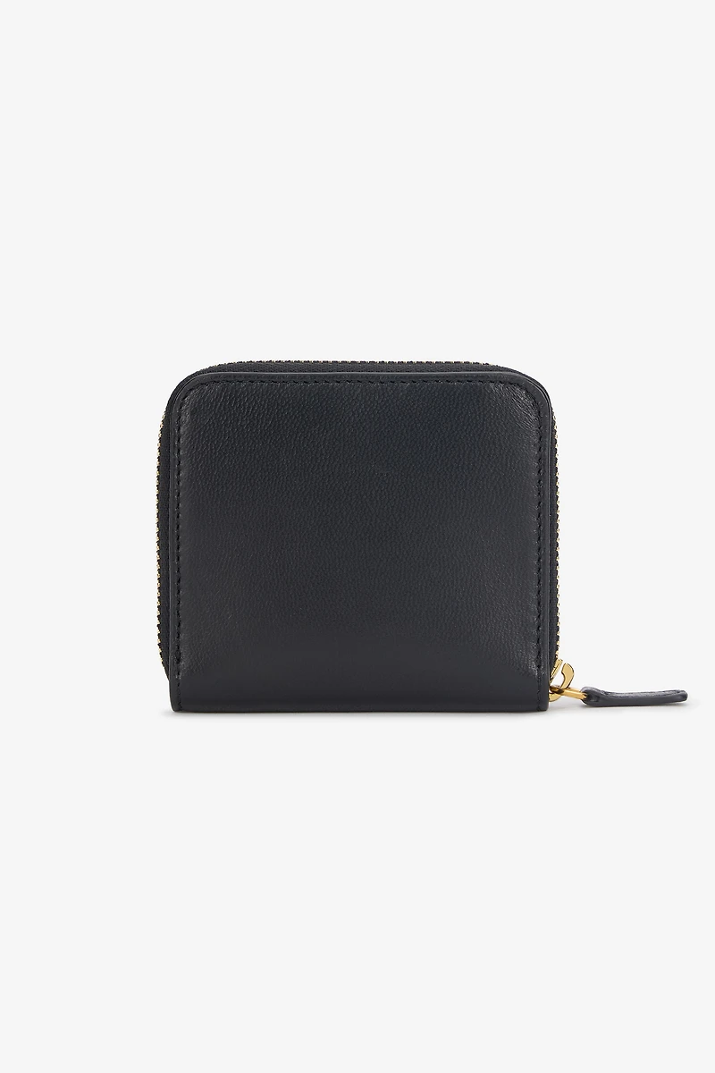 Small Wallet With Mirror Snake Monogram
