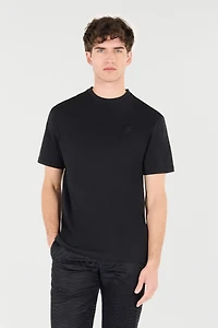 T-Shirt With RC Monogram And Logo Embroidery