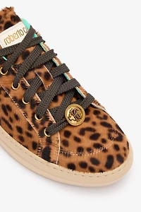 Sneakers With Jaguar Skin Print