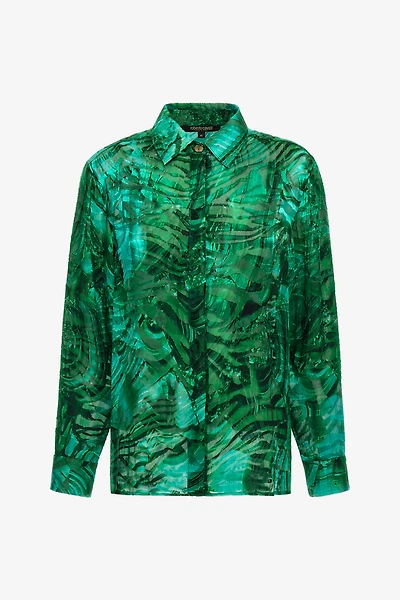 Malachite print Blouse