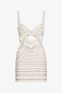 Wall Print Short Dress