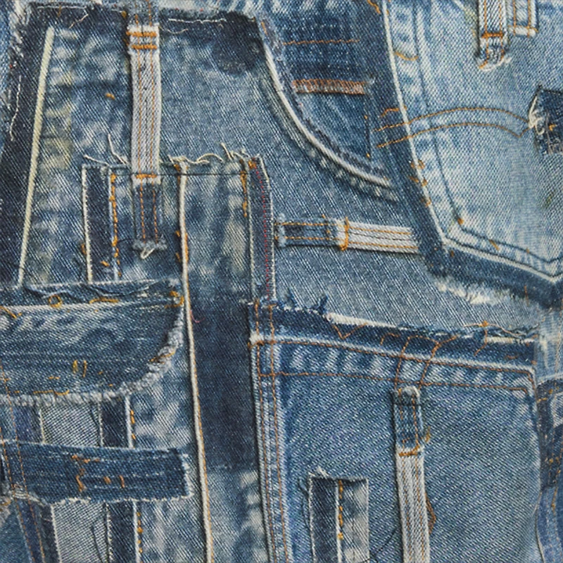 Capsule Collection Patchwork Denim Jacket