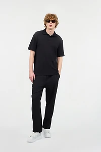 Polo Shirt With Monogram And Lettering