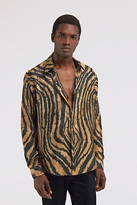 Double Necklace with Fang Pendant