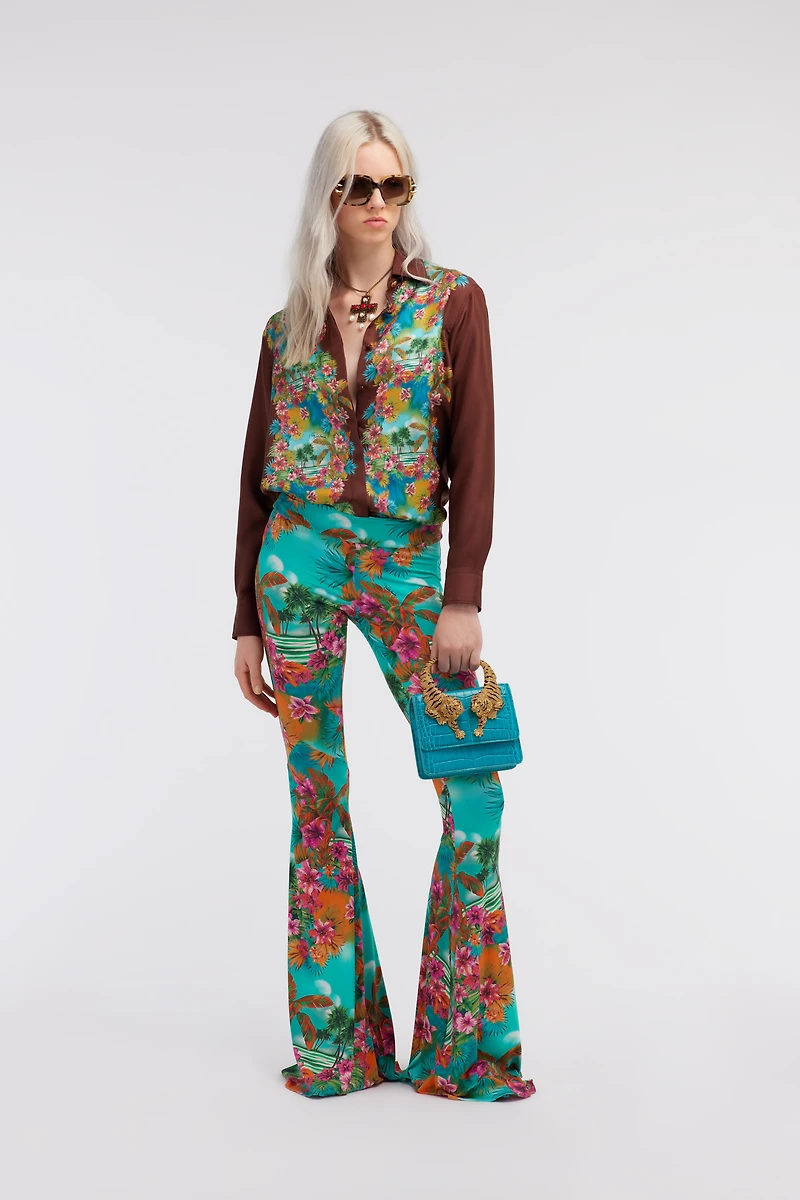 Hawaii print shirt