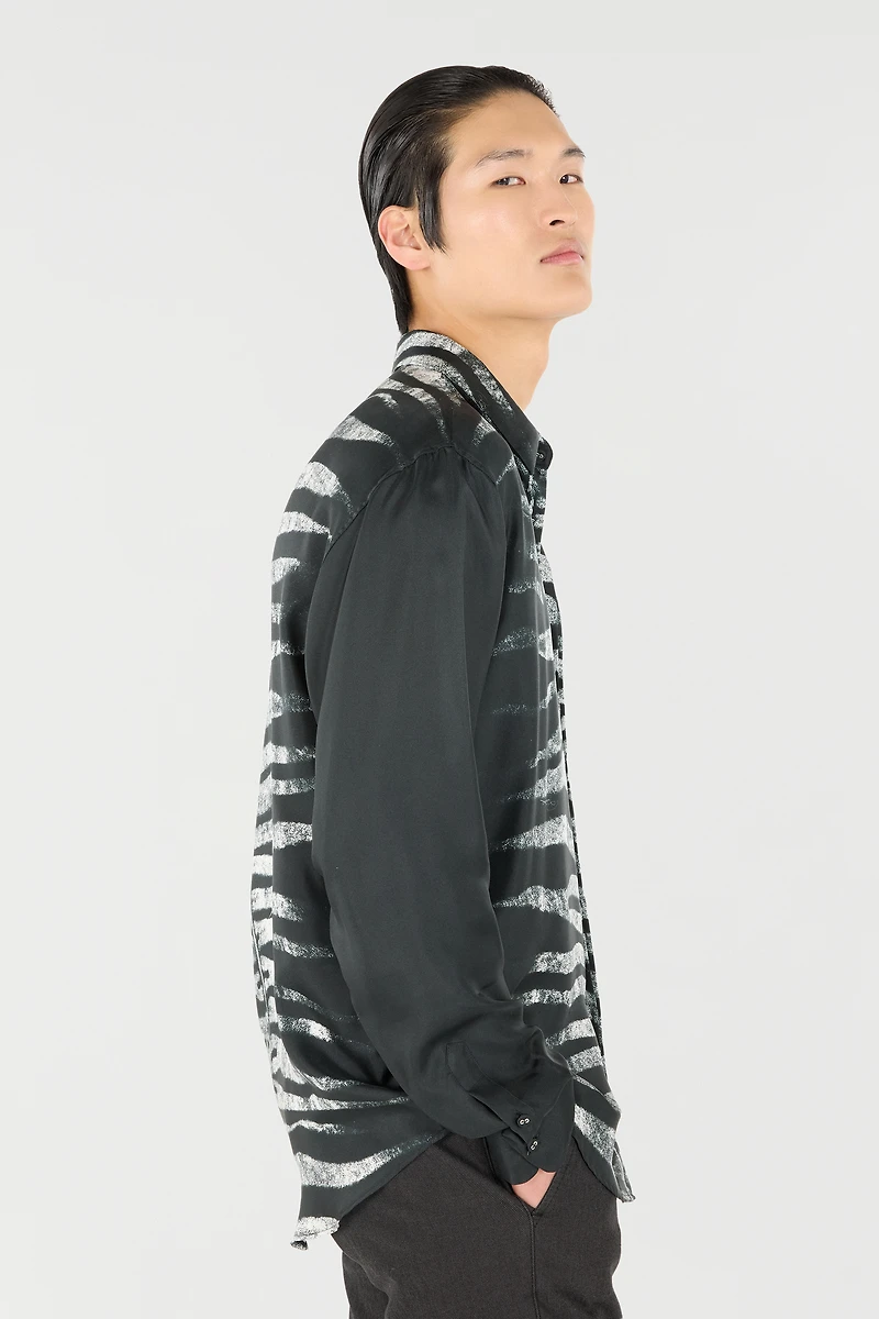 Zebra-Print Shirt