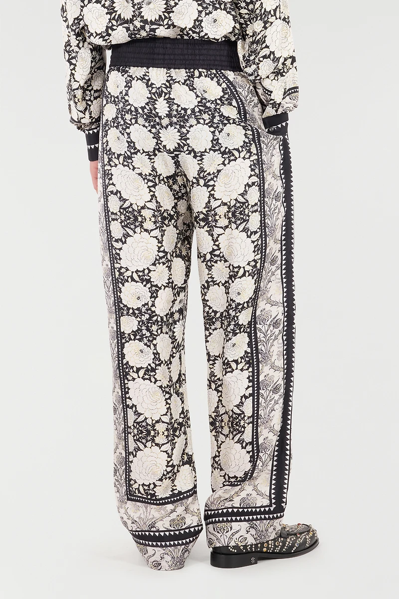 Pants With Floral Print