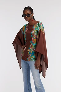 Hawaii Print Silk Shirt